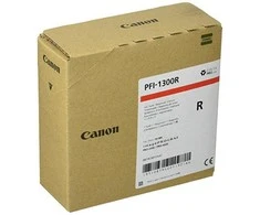 Originalus „Canon“ rašalas / rašalas PFI-1300 R, 0819C001, raudonas, 330 ml