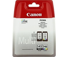 Canon PG-545XL/CL546XL rašalo kasetės, + GP501 10x15 foto popierius
