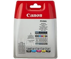 Canon PGI-580PGBK/CLI-581 C/M/Y/BK rašalo kasetė, sudėtinė pakuotė