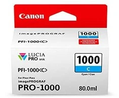 Canon PFI-1000 C Originalus Žydras