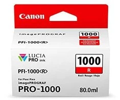 Canon PFI-1000R ink cartridge, red
