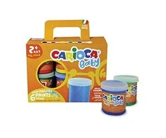 Dažai piešti pirštais mažyliams CARIOCA BABY 2+, 6 x 80 ml