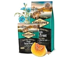 Carni Love Dog Fresh su karpiu ir upėtakiu for Adult 12kg