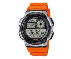 Vyriškas laikrodis CASIO AE-1000W 4BV (zd073d) - WORLD TIME + BOX