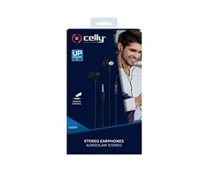 Ausinės CELLY EARPHONES 3.5 MM Juodas