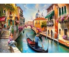 Cherry Pazzi CherryPazzi dėlionė Summer in Venice 1000 det