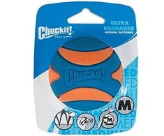 Chuckit! Ultra Squeaker Ball kamuoliukas šunims, 6 cm