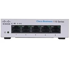 Šakotuvas Cisco CBS110 nevaldomas 5 prievadų GE, stalinis kompiuteris, išorinis PS