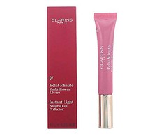 Clarins Lūpų blizgis Instant Light (Natural Lip Perfector), 12 ml, 07 Toffee Rožinė Shimmer