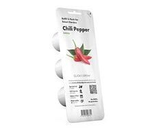 Click and Grow 3 vnt. papildymas - čili pipirų sėklos