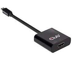 CLUB 3D CAC-2170 Mini DisplayPort 1.2 į HDMI 2.0 UHD aktyvus adapteris