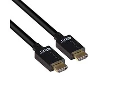 Club 3D Club3D CAC-1373 itin didelės spartos HDMI kabelis 10K 120Hz 48Gbps HDMI 2.1 Vyriškas ir Vyriškas 3 m, padengtas juodu auksu