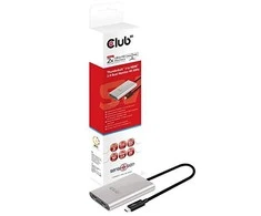 Club 3D Thunderbolt 3 į HDMI 2.0 2x monitorius 4K60Hz – 27mm