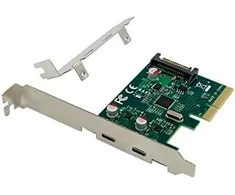 Karta jungiama į tinklą Conceptronic PCI Express Card 2-Port USB-C 3.2 Strom erford.