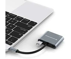Adapteris AV Conceptronic CONCEPTRONIC Dock USB-C->HDMI,VGA,USB3.0,100WPD 0.15m gr