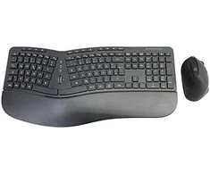 Klaviatūra ir pelė Kit Conceptronic ORAZIO ERGO Wireless Ergonomic Klaviatūra &amp; Pelė Kit German išdėstymas