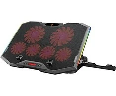Conceptronic CONCEPTRONIC 6 ventiliatorių aušinimo padas (17,0") / Ergonomisch Gaming