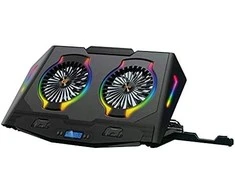 „Conceptronic CONCEPTRONIC“ 2 ventiliatorių aušinimo padas (17,0 colio) / Ergonomisch Gaming