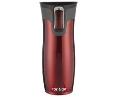 Termopuodelis Contigo West Loop Raudona 2095849, 470 ml, raudonas