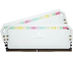 RAM Corsair Dominator Platinum RGB 32GB DDR5-6200 rinkinys (2x16GB), CL36, baltas