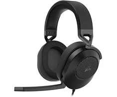 Corsair HS65 žaidimų ausinės, su laidu, Anglies pluošto spalvos