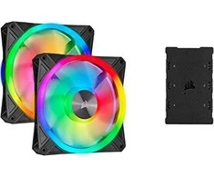Auš. Corsair iCUE QL140 RGB CO-9050100-W