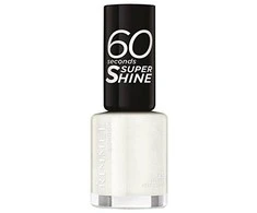 Rimmel London 60 Seconds Super Shine Nagų lakas Moterims 8 ml, 703 White Hot Love