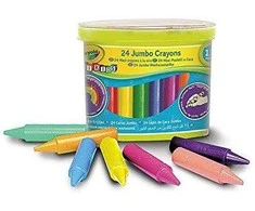 Crayola, Inc. Crayola Mini Kids - 24 dideli pieštukai, 24 vnt.