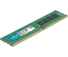 64 GB (2x32 GB) „Crucial DDR4-3200 CL22 UDIMM Dual Rank RAM Atmintis Kit“