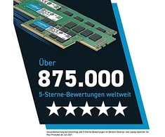 Nešiojamo kompiuterio atmintis „Crucial“ 32 GB, DDR4, 3200 MHz, nešiojamasis kompiuteris, registruotas Nr., ECC Nr.