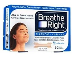 Breathe Right Nosies Juostos Mažos 30 Vienetų