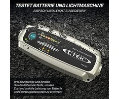 Akumuliatorių baterijų įkroviklis CTEK MXS 5.0 Test &amp; Charge