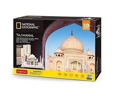 CUBICFUN 3D dėlionė iš serijos „National Geographic“ - „Taj Mahal“