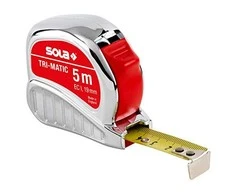 Matavimo ruletė Sola Tri - Matic TM 50023301; 5 m