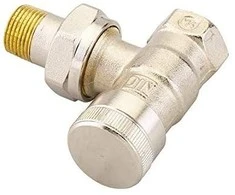Danfoss RLV noslēgvārsts 1/2", leņķis ar noteci
