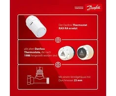Danfoss Termostatinė galva 013G6070, RAX