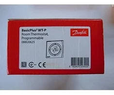 Vandeniu šildomų grindų termostatas Danfoss BasicPlus2, WT-P, programuojamas