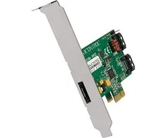Kontrolierius Dawicontrol PCIE 2.0 x1 - 2x SATA 3 + ESATA (DC-610E)