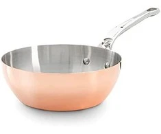 De Buyer Conical copper saucepan, 1.7 l, Prima Matera
