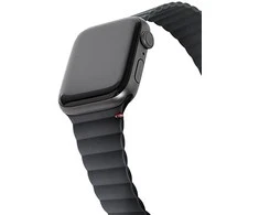 Decoded Dekoduotas Dekoduotas iššifruotas – „Apple Watch“ silikoninis dirželis, 42/44 mm (juodas)