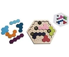 BS TOYS Trikampių domino