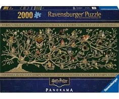 Ravensburger Dėlionė 2000 vnt. - Haris Poteris: šeimos medis