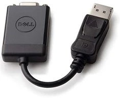 AV adapteris Dell Rodyti Prievadas - D- Sub( VGA) juodas (rodyti prievadą VGA adapteriui)