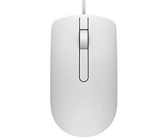 Dell optinė pelė su laidu MS116 (Balta)