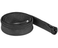 Delock pinta žarna su užtrauktuku karščiui atspari 1 mx 30 mm juoda