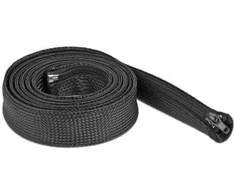 DELOCK kabelio jungtis 2M 30MM užtrauktukas juodos spalvos poliesteris