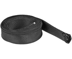 Delock pinta žarna su užtrauktuku karščiui atspari 2 mx 50 mm juoda