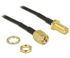 Delock antenos kabelis RP-SMA kištukas > RP-SMA kištukas, skirtas montuoti 200 mm