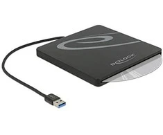 Kištukinis lizdas Delock 5.25 ′ Sloto- in Slim SATA 9,5 / 12,7 mm iki USB 3.0 (42604)