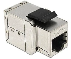 DELOCK Keystone modulis RJ45 moteriškas > RJ45 moteriška kat.6A